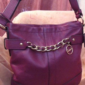 Maroon Coach Purse